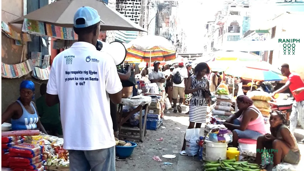 Sensibilisation Choléra | marché